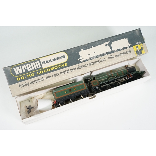 15 - Four Wrenn OO gauge locomotives within incorrect or repro boxes to include Clan Line (repro box & na... 