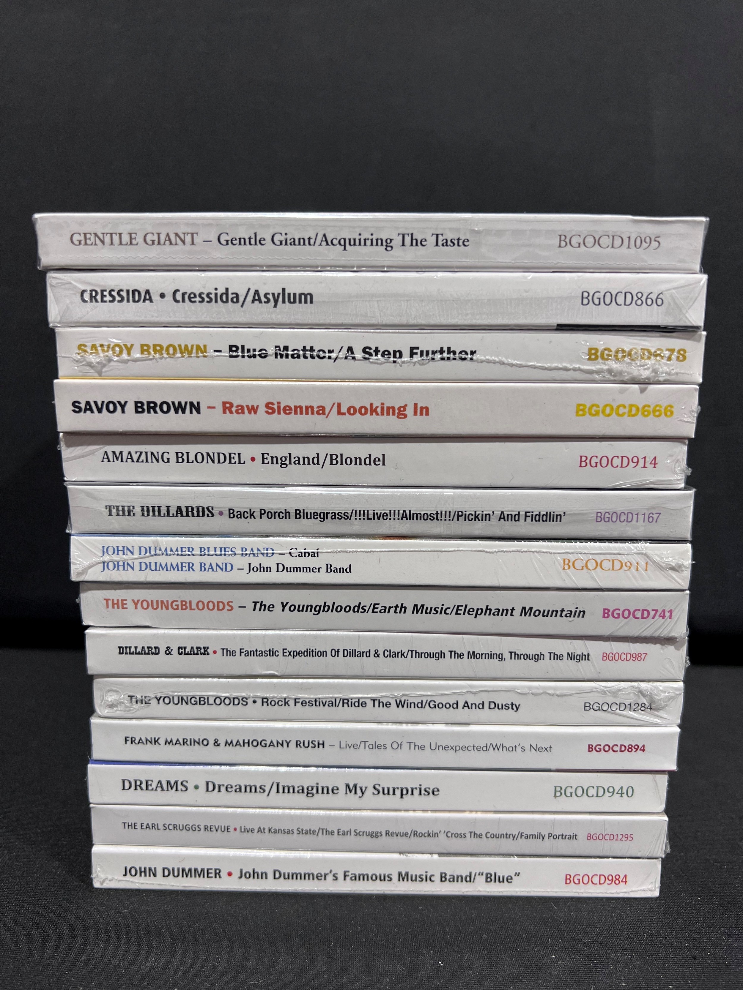 CDs - 14 sealed resissued & remastered double CD packs to include ...