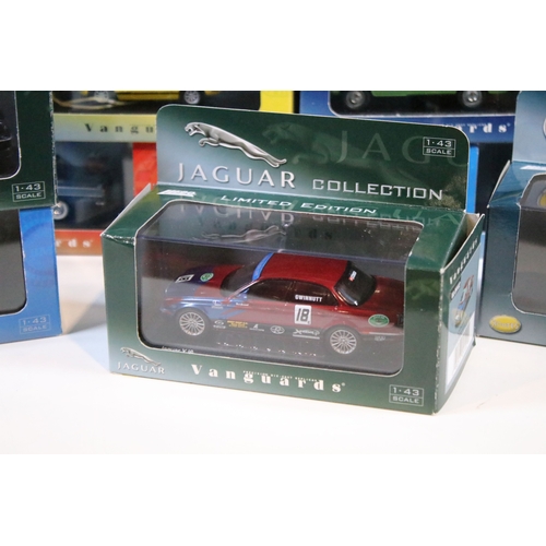 121 - 35 Boxed / cased ltd edn Corgi / Lledo Vanguards diecast models to include VA05509 Ford Consul Swift... 