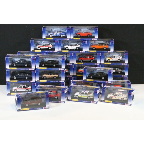 123 - 30 Boxed / cased ltd edn and Special Edition Corgi Vanguards diecast models to include VA13000 MGB W... 