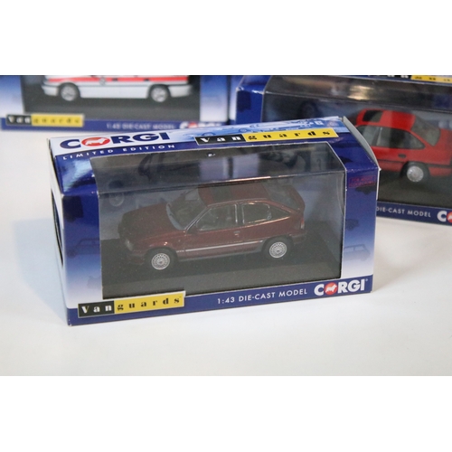 123 - 30 Boxed / cased ltd edn and Special Edition Corgi Vanguards diecast models to include VA13000 MGB W... 
