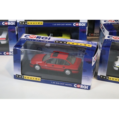 123 - 30 Boxed / cased ltd edn and Special Edition Corgi Vanguards diecast models to include VA13000 MGB W... 