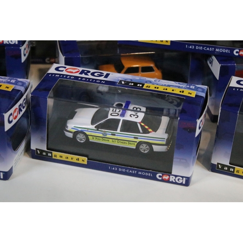 123 - 30 Boxed / cased ltd edn and Special Edition Corgi Vanguards diecast models to include VA13000 MGB W... 