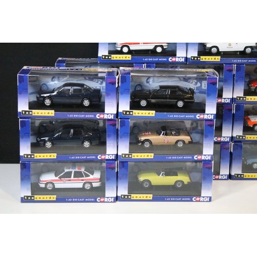 123 - 30 Boxed / cased ltd edn and Special Edition Corgi Vanguards diecast models to include VA13000 MGB W... 