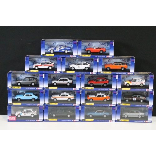 123 - 30 Boxed / cased ltd edn and Special Edition Corgi Vanguards diecast models to include VA13000 MGB W... 