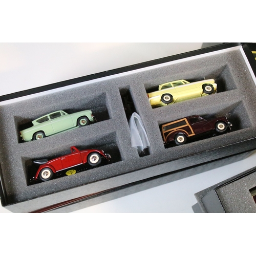135 - Five boxed Special Limited Edition Vanguards diecast model sets to include RM1003 Royal Mail Collect... 