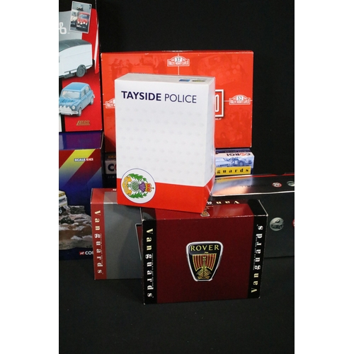 138 - 14 Boxed Corgi / Lledo Vanguards and related diecast model sets to include MG1002 MGB 50th Anniversa... 