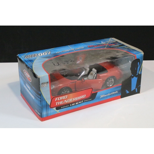 174 - Two boxed 1/18 scale James Bond related diecast models to include AutoArt 70021 James Bond 007 Goldf... 