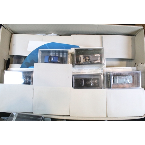 146 - Complete set of 134 boxed / cased / carded Eaglemoss James Bond Car Collection diecast models, toget... 