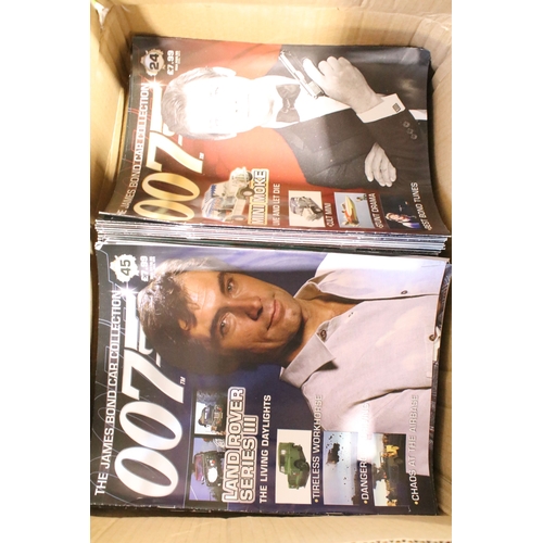 146 - Complete set of 134 boxed / cased / carded Eaglemoss James Bond Car Collection diecast models, toget... 