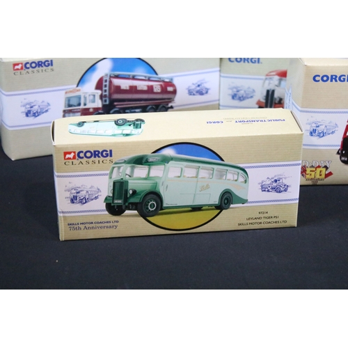 148 - 27 Boxed Corgi Classics diecast models to include Commercials, Road Transport and Public Transport e... 