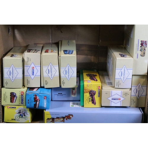 148 - 27 Boxed Corgi Classics diecast models to include Commercials, Road Transport and Public Transport e... 