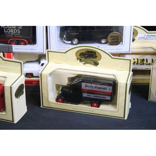 161 - Around 225 boxed Lledo diecast models to include Lledo Collectibles (Brewing In Britain, Trackside, ... 