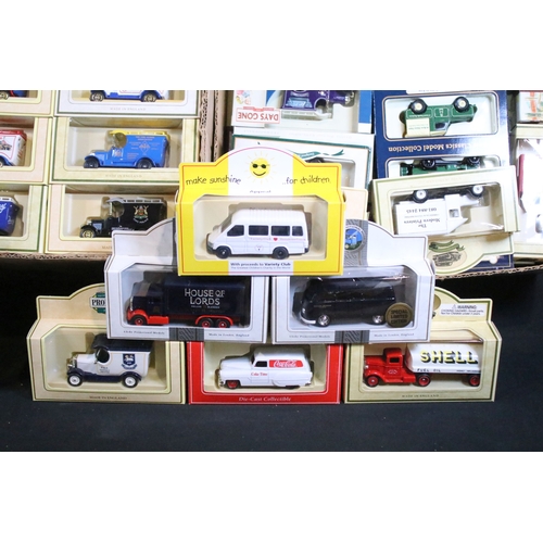 161 - Around 225 boxed Lledo diecast models to include Lledo Collectibles (Brewing In Britain, Trackside, ... 