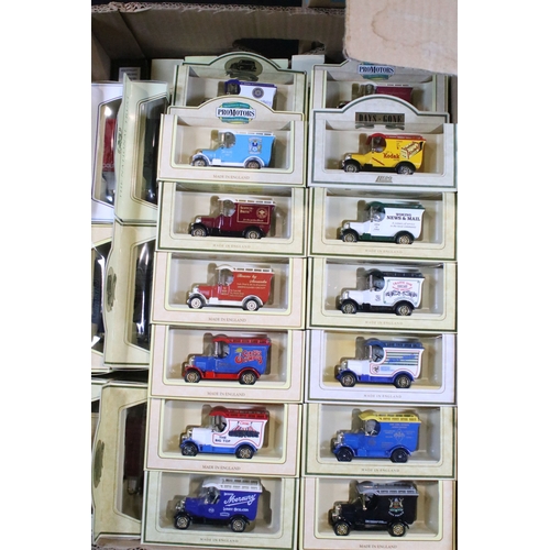 161 - Around 225 boxed Lledo diecast models to include Lledo Collectibles (Brewing In Britain, Trackside, ... 
