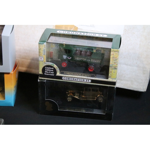 162 - 19 Boxed diecast models to include 2 x Lledo Paul Smith True Brit models, Lledo Days Gone Vanguards ... 