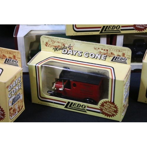 166 - Around 150 boxed Lledo diecast models to include Models Of Famous Stores Of London, Days Gone Vangua... 