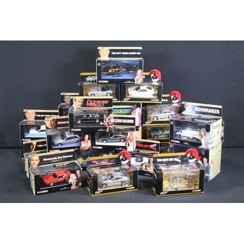 171 - 27 Boxed Corgi James Bond 007 diecast models to include The Definitive Bond Collection and The Direc... 