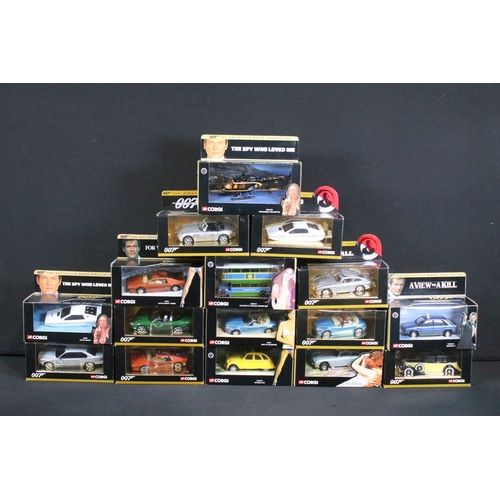 171 - 27 Boxed Corgi James Bond 007 diecast models to include The Definitive Bond Collection and The Direc... 