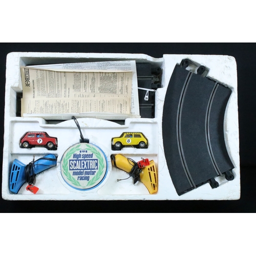 Four boxed Scalextric sets to include 2 x C.577 Rally Cross & 2 x C.579 ...