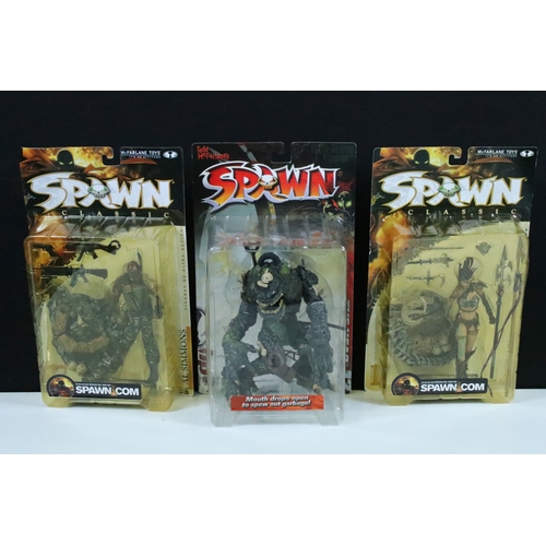 Seven boxed figures to include Reel Toys Hellraiser Series Two Barbie ...