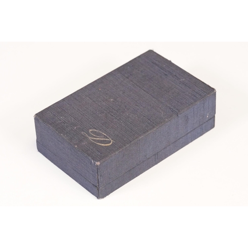 267A - Boxed cigarette lighter by Dupont, Paris.