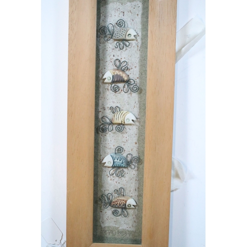 115 - Helen Lynch (British, 21st century) 'A Fine Catch' - a ceramic model of a fish, titled above, signed... 