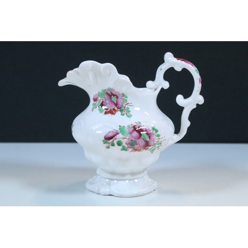 21 - Group of 19th century and later figurines and models to include Toby cruet set, Sitzendorf Grenadier... 