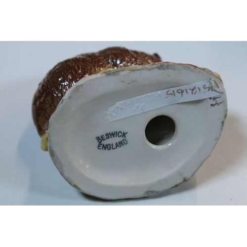 75 - Group of 20th century assorted ceramic animal and bird figurines to include Beswick and Goebel examp... 