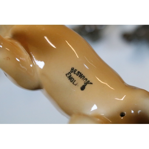 75 - Group of 20th century assorted ceramic animal and bird figurines to include Beswick and Goebel examp... 