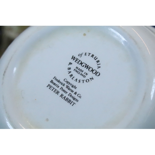 86 - Collection of Royal Doulton Bunnykins, to include: a cup and saucer, eggcup, baby's bowl and others,... 