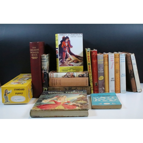 338 - Pelham 'Cinderella' standard puppet together with a quantity of vintage first and early edition chil... 