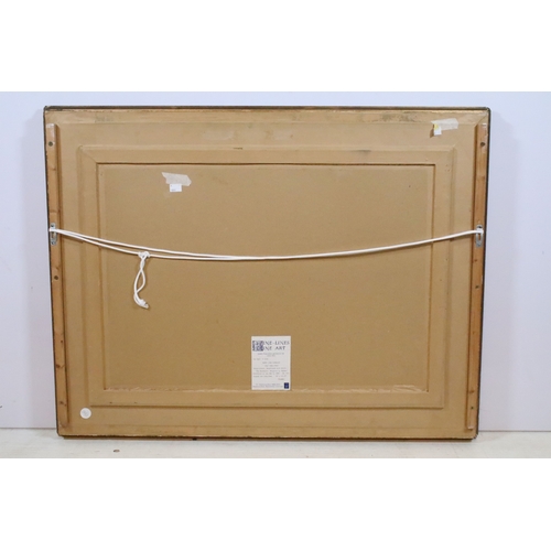 504 - Henry John Kinnaird (British, 1880 - 1920), 'The Backwater ******** on Thames' - rural landscape sce... 