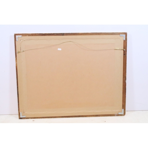 509 - Francis Joseph 'Wiggs' Kinnaird (British, 1875 - 1915), village scene figures on a path by a pond, w... 