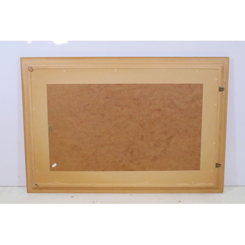 535 - Cheung Yee (Chinese, 1936 - 2019), twelve section design, cast paper relief panel, signed in pencil ... 