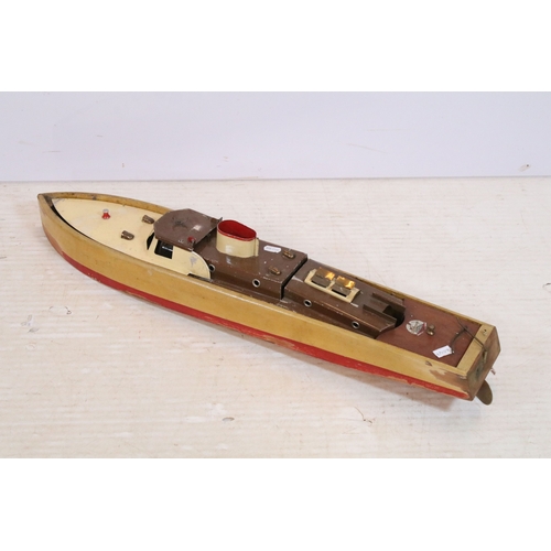 346 - Bowman Models Ltd, Steam Super Cruiser 'Sea-Jay' model boat in box (1)
