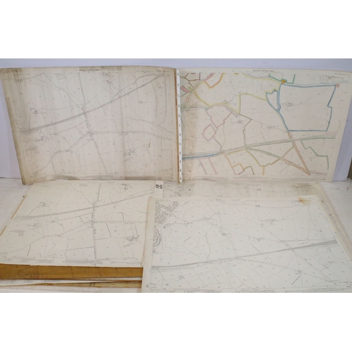 518A - Collection of mostly early 20th century Ordnance Survey Wiltshire related maps, mainly related to Wr... 