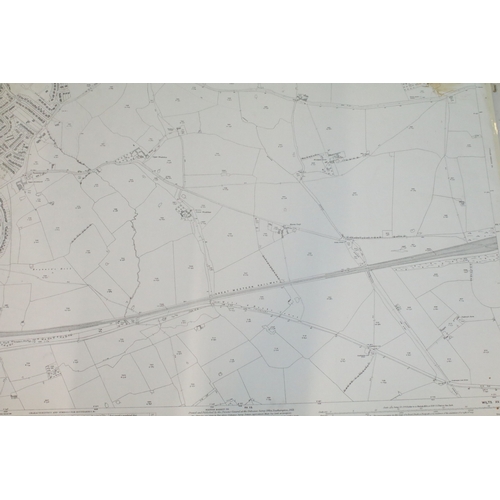 518A - Collection of mostly early 20th century Ordnance Survey Wiltshire related maps, mainly related to Wr... 