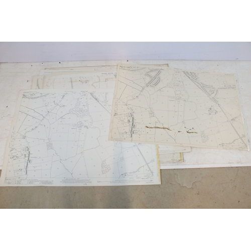 518A - Collection of mostly early 20th century Ordnance Survey Wiltshire related maps, mainly related to Wr... 