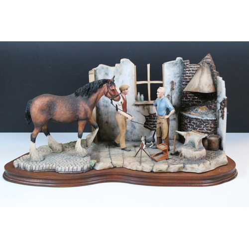 18 - Border Fine Arts 'New shoes for Dolly' limited edition model, model no.JH29 by Elizabeth MacAllister... 