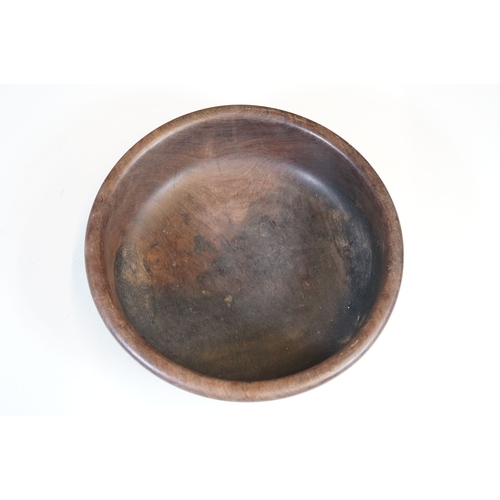 101 - Irish blackthorn shillelagh, 48cm long, a set of four Indian Dhokra figures, each approx 14cm high a... 