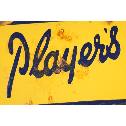 131 - Enamel Sign - Early-Mid 20th Century 'Player's Please' advertising enamel sign, measures approx 40cm... 