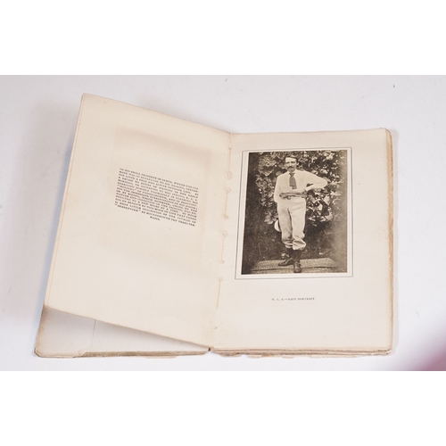 168 - Memories by Robert Louis Stevenson book, published by T. N. Foulis London & Edinburgh, 1923 with 25 ... 
