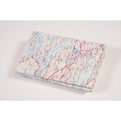 195 - A Royal Air Force / RAF silk escape map covering Greece, Greek Islands, Corfu, Crete, Rhodes, Zante,... 