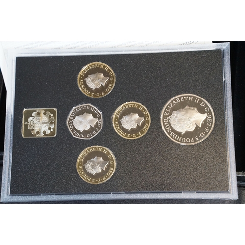218 - A Royal Mint United Kingdom Queen Elizabeth II 2020 proof coin annual year set, comprises thirteen c... 