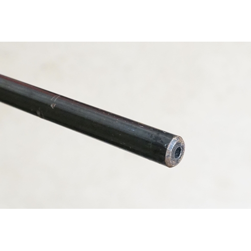 287 - A SMK19 .22 Cal break barrel air rifle with contemporary green soft gun carry case.