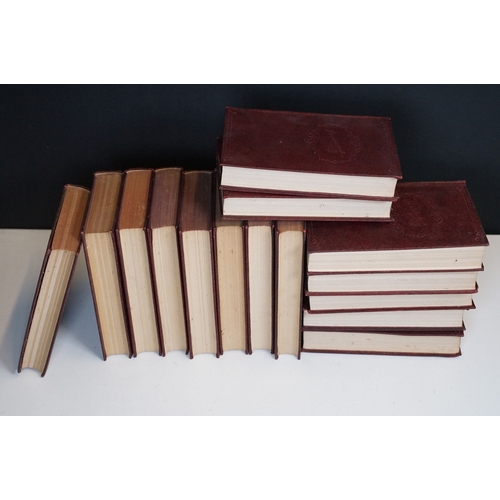 417 - A collection of Charles Dickens hardback books published by Hazell, Watson & Viney Ltd of London.