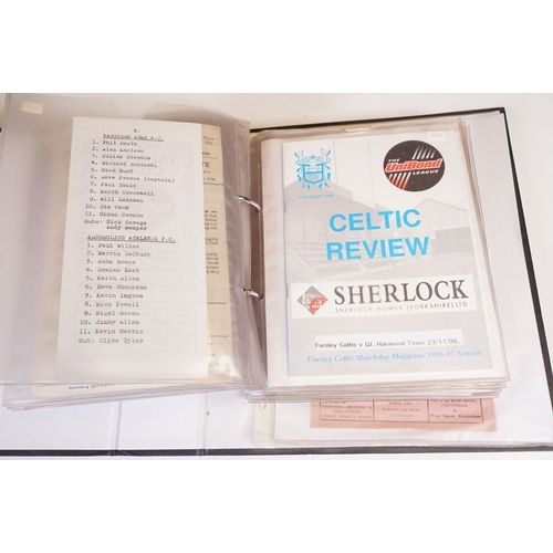 423 - Football Programmes - Collection of Non League programmes from the 1950s onwards to include Holyhead... 