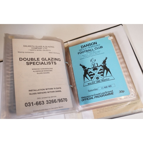 423 - Football Programmes - Collection of Non League programmes from the 1950s onwards to include Holyhead... 