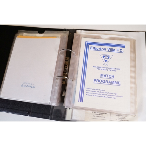 423 - Football Programmes - Collection of Non League programmes from the 1950s onwards to include Holyhead... 